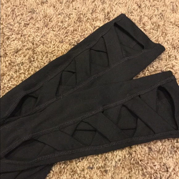 Gap high waisted leggings with detailed ankles - Picture 2 of 2